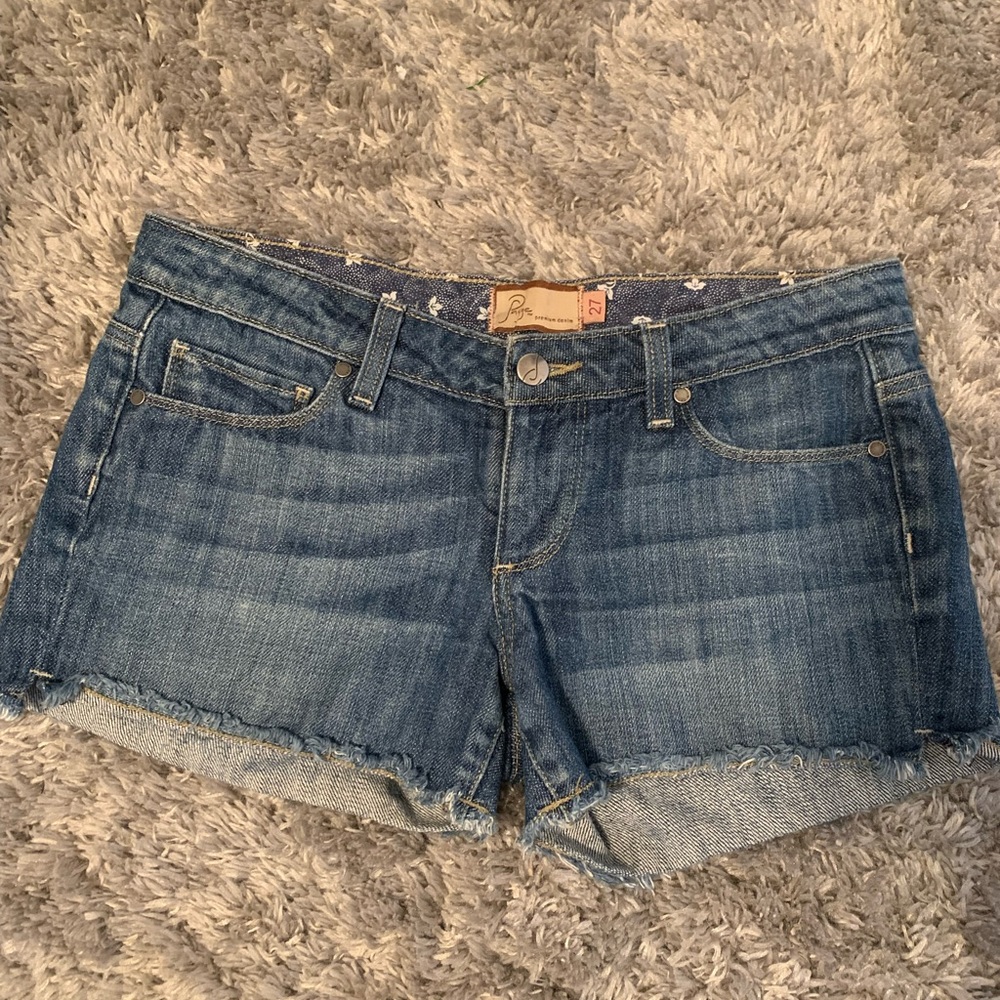 PAIGE Jean shorts